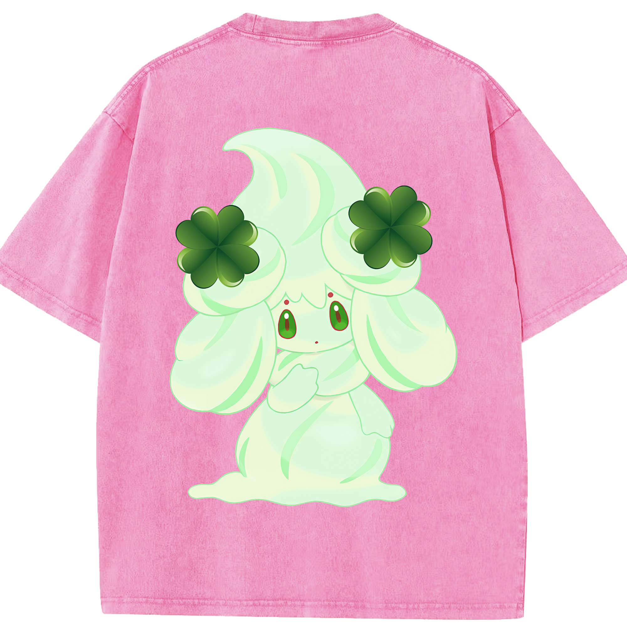 （画像用） ポケットモンスター Pokémon 綿100% ヴィンテージ風 半袖Tシャツ（背面プリント）